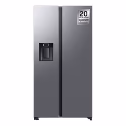 Samsung RS70F64KDT, Pose libre, Américain, Acier inoxydable, 2 portes(s), A l'intérieur, R600a
