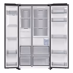 Samsung RS70F65KET frigo américain Pose libre 640 L E Argent - Vue supplémentaire 5