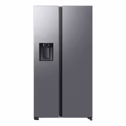 Samsung Réfrigérateur Bespoke AI- Américain- Platinum Inox- Metal Cooling- 634L - RS70F66KBTEF- Classe B, Pose libre, América ...