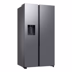 Samsung Réfrigérateur Bespoke AI- Américain- Platinum Inox- Metal Cooling- 634L - RS70F66KBTEF- Classe B