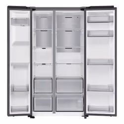 Samsung Series 7 Réfrigérateur Bespoke AI- Américain- Carbone - Metal Cooling- 634L - RS70F66KCFEF- Classe C - Vue supplémentaire 5