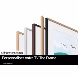 Samsung The Frame TV QLED 55 Pouces 4K 2025 Noir Mode Art - Vue supplémentaire 7