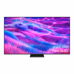 Samsung TV AI Neo QLED 55" QN83F 2025, 4K Mini LED, 139,7 cm (55"), 3840 x 2160 pixels, Neo QLED, Smart TV, Wifi, Charbon
