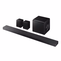 Samsung Q-series Barre de son HW-QS760F 2025, 5.1.2 canaux, Dolby Digital 5.1, Dolby Digital Plus, Dolby TrueHD, Adaptatif, G ...