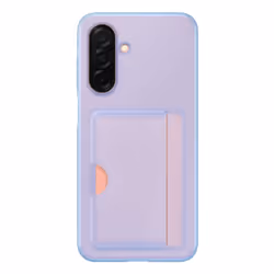 Samsung Coque avec porte-carte pour Galaxy A26 5G, Housse, Samsung, Galaxy A26 5G, 17 cm (6.7"), Bleu