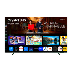 Samsung TV Crystal UHD 55" U7025F 2025, 4K, Smart TV