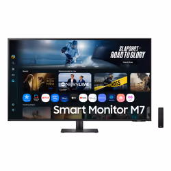 Samsung M70F, 109,2 cm (43"), 3840 x 2160 pixels, 4K Ultra HD, LCD, 4 ms, Noir