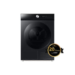Samsung Sèche-linge Noir Pompe à chaleur / Optimal Dry / AI Control / Séchage silencieux / 9kg - DV90DB8845GBU3 Classe A