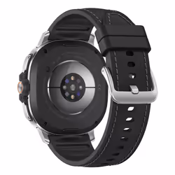 Samsung Galaxy Watch 8 Classic 3,3 cm (1.3") AMOLED 46 mm Numérique 438 x 438 pixels Écran tactile Argent Wifi GPS (satellite)