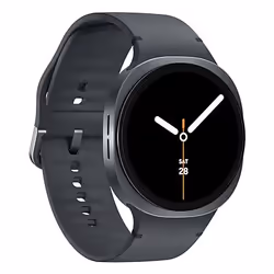 Samsung Galaxy Watch 8 3,81 cm (1.5") AMOLED 44 mm Numérique 480 x 480 pixels Écran tactile Graphite Wifi GPS (satellite)