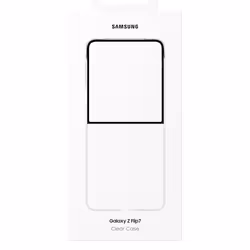 Samsung EF-AF766CTEGWW coque de protection pour téléphones portables 17,5 cm (6.9") Housse Transparent - Vue supplémentaire 6