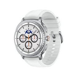 Samsung SM-L505FZWAEUB smartwatche et montre de sport 3,3 cm (1.3") AMOLED 46 mm Numérique 438 x 438 pixels Écran tactile 4G Argent Wifi GPS (satellite)
