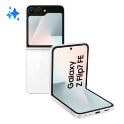 Samsung Galaxy Z Flip7 FE 17 cm (6.7") 5G 8 Go 128 Go 4000 mAh Blanc