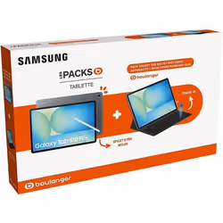 Tablette Android SAMSUNG Pack Galaxy Tab S10 FE+ 128Go + BookCover Keyboard Slim + S Pen inclus