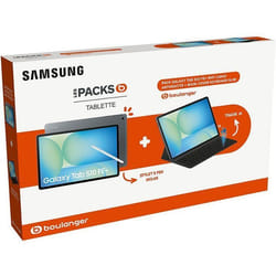 Tablette Android SAMSUNG Pack Galaxy Tab S10 FE+ 128Go + BookCover Keyboard Slim + S Pen inclus
