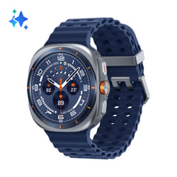Samsung Galaxy Watch Ultra 3,81 cm (1.5") AMOLED 47 mm Numérique 480 x 480 pixels Écran tactile 4G Titane Wifi GPS (satellite)