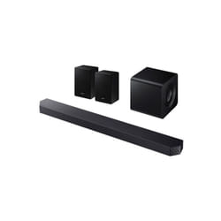 Samsung - Pack q Series hw Q850F Barre de son hw Q810F Dolby Atmos 5.1.2Ch Noir et Enceintes swa 9500S 2025