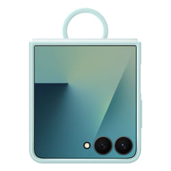 Samsung Coque silicone avec anneau pour Galaxy Z Flip7