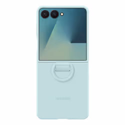 Samsung Coque silicone avec anneau pour Galaxy Z Flip7
