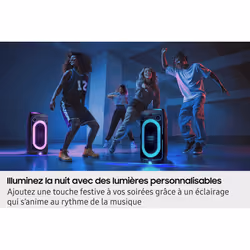 Samsung MX-ST40F Orateur du parti Noir - Vue supplémentaire 6