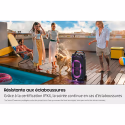 Samsung MX-ST50F Orateur du parti Noir - Vue supplémentaire 5