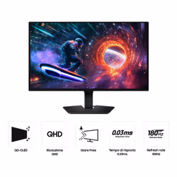 Samsung G50F écran plat de PC 27" Quad HD OLED Noir - Vue supplémentaire 4
