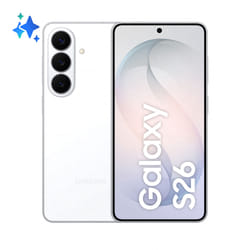 Samsung Galaxy S26 16 cm (6.3") Double SIM Android 16.0 5G USB Type-C 12 Go 256 Go 4300 mAh Blanc