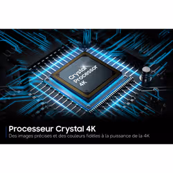 Samsung 55" Crystal UHD U8005H 4K Vision AI Smart TV (2026) - Vue supplémentaire 3
