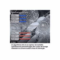 Samsung Bespoke AI Lave-vaisselle Encastrable Classe A 9,4L/cycle 42dB AI Wash Porte à glissière | 14 couverts 60 cm - Vue supplémentaire 3