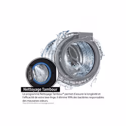Samsung Lave-linge séchant (Combo) AI Ecobubble 8kg + 6kg - Vue supplémentaire 7