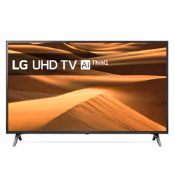 LG 43UM7100PLB, 109,2 cm (43"), 3840 x 2160 pixels, LED, Smart TV, Wifi, Noir