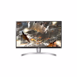 LG 27UL650-W, 68,6 cm (27"), 3840 x 2160 pixels, 4K Ultra HD, LED, 5 ms, Argent