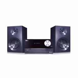 LG XBoom Micro Hi-Fi, Système micro audio domestique, Noir, 1 disques, 100 W, 70 W, DAB, DAB+, FM