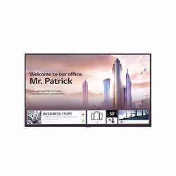 LG 49UH5F-H, Écran plat de signalisation numérique, 124,5 cm (49"), IPS, 3840 x 2160 pixels, Wifi, 24/7