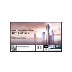 LG UH5F Écran plat de signalisation numérique 55" IPS 500 cd/m² 4K Ultra HD Noir Intégré dans le processeur Web OS 24/7