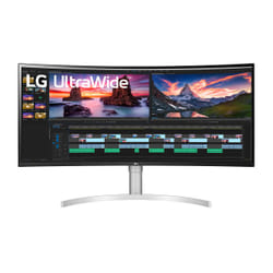 LG 38WN95C-W écran plat de PC 38" UltraWide Quad HD Noir, Argent, Blanc