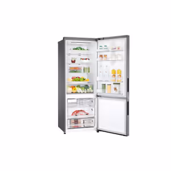 LG GBB566PZHZN réfrigérateur-congélateur Pose libre 461 L E Argent - Vue supplémentaire 4