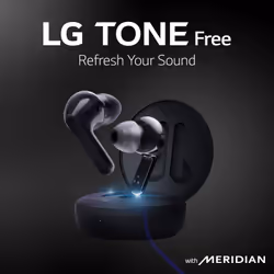 LG TONE Free FN6 Casque TWS Ecouteurs Musique Bluetooth Noir - Vue supplémentaire 5