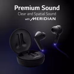 LG TONE Free FN6 Casque TWS Ecouteurs Musique Bluetooth Noir - Vue supplémentaire 9