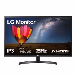 LG 32MN500M-B, 80 cm (31.5"), 1920 x 1080 pixels, Full HD, LED, 5 ms, Noir