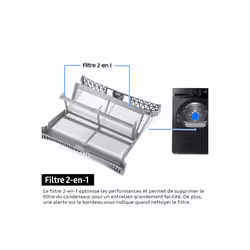Samsung DV5000D Dryer SpaceMax™ and Hygiene Care 8kg - Vue supplémentaire 2
