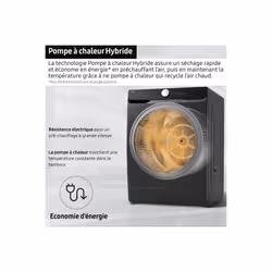 Samsung DV5000D Dryer SpaceMax™ and Hygiene Care 8kg - Vue supplémentaire 5