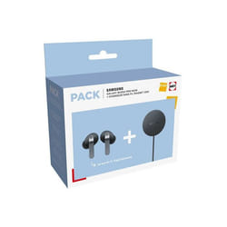 Ecouteurs intra-auriculaires sans fil - SAMSUNG - Buds4 Pro - Réduction de bruit active - Noir - Pad induction 25W
