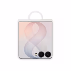 Samsung EF-EF776CWEGWW coque de protection pour téléphones portables 17,5 cm (6.9") Housse Blanc - Vue supplémentaire 2