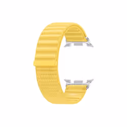 Samsung Fabric Band (S/M) for Galaxy Watch9 (Watch8) Bande Jaune Tissu - Vue supplémentaire 3