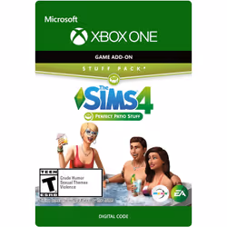 Microsoft The Sims 4: Perfect Patio Stuff, Xbox One, Contenu de jeux vidéos téléchargeable (DLC), Xbox One, The Sims 4, T (Te ...