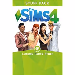 Microsoft The Sims 4 Luxury Party Stuff, Contenu de jeux vidéos téléchargeable (DLC), Xbox One, The Sims 4, T (Teen), 05/12/2 ...