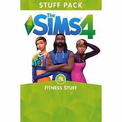Microsoft The Sims 4 Fitness Stuff, Contenu de jeux vidéos téléchargeable (DLC), Xbox One, The Sims 4, T (Teen), 12/03/2019,  ...
