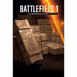 Microsoft Battlefield 1 Battlepacks x 20 Xbox One, Contenu de jeux vidéos téléchargeable (DLC), Xbox One, M (Mature), En lign ...