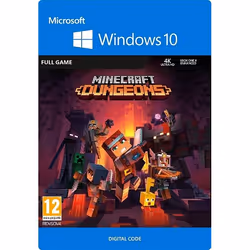Microsoft Minecraft Dungeons, PC, Mode Multiplayer, Tout le monde de plus de 10 ans